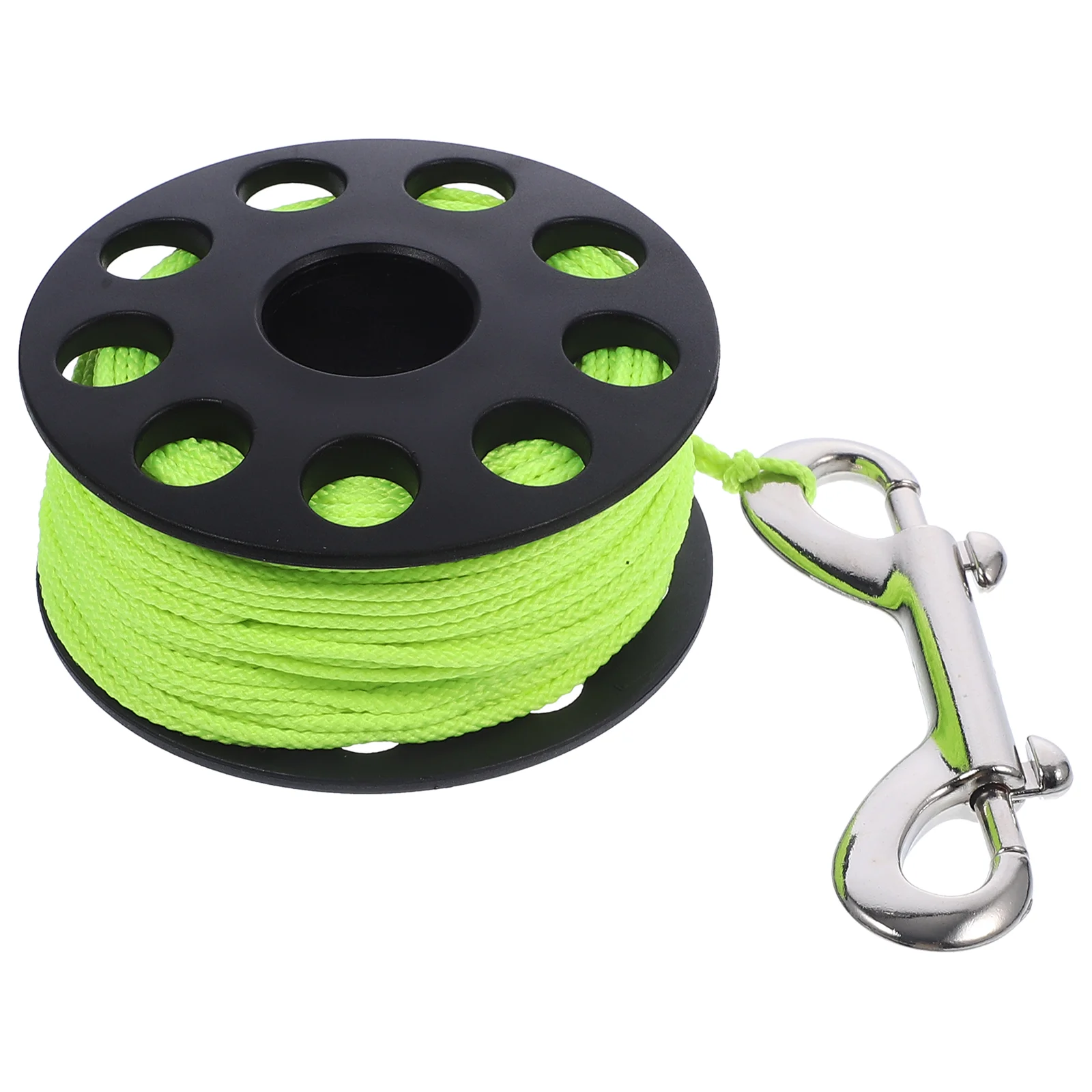 

Scuba Diving Wreck Reel Spool Finger Line Reels Cave Reel With Handle Snorkeling Underwater Water Sports Gear Snap Bolt Clip