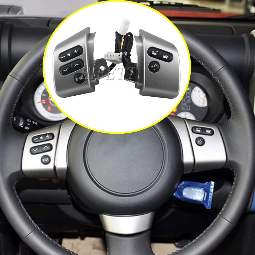 

Multi-media Steering Wheel Audio Volume Music Telephone Sound Control Button Switch For Toyota FJ Cruiser 2006-2022 84250-35070