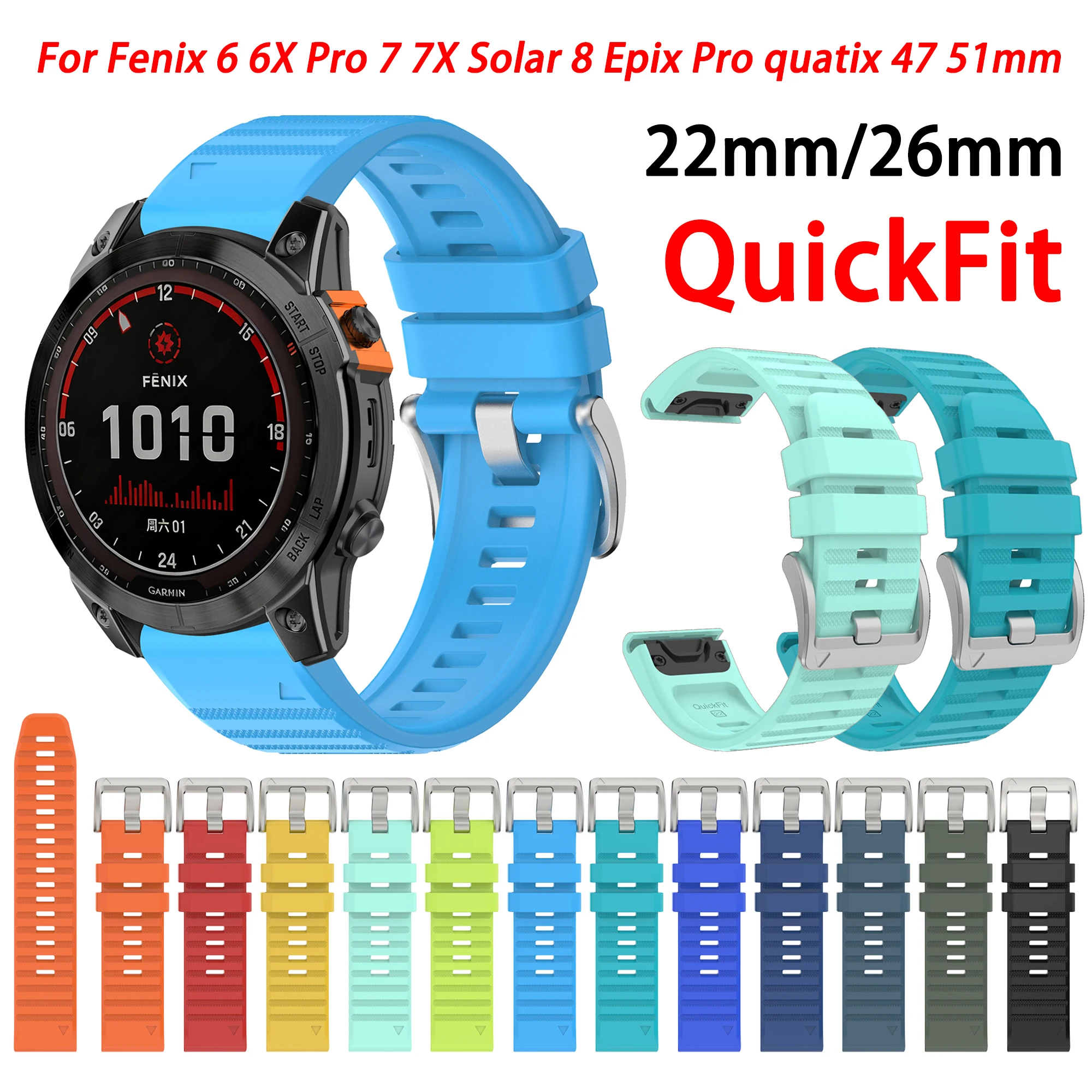Garmin QuickFit Strap - Premium Watchband