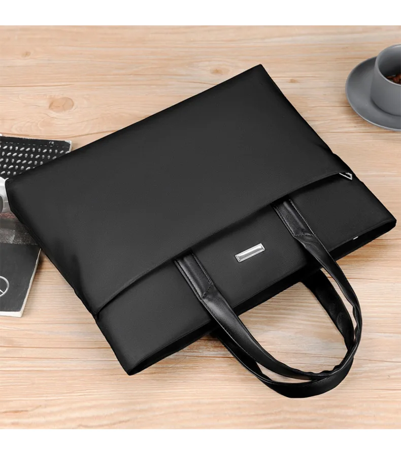 High Grade Business Laptop Bag Package Men's Waterproof Briefcase Handbag Official Large Capacity Black Blue Gray Custom Logo