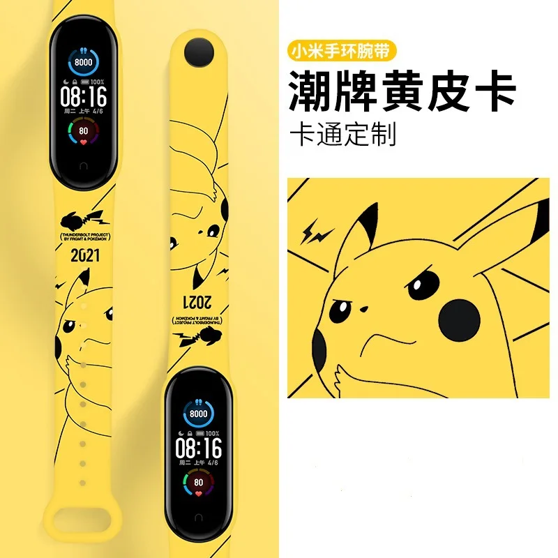 Pokemon Electronic Watch Pikachu New Cartoon Digital Electronic Led Watch Anime Printed Sports Wristband Giocattoli Per Bambini Regalo Per Bambini