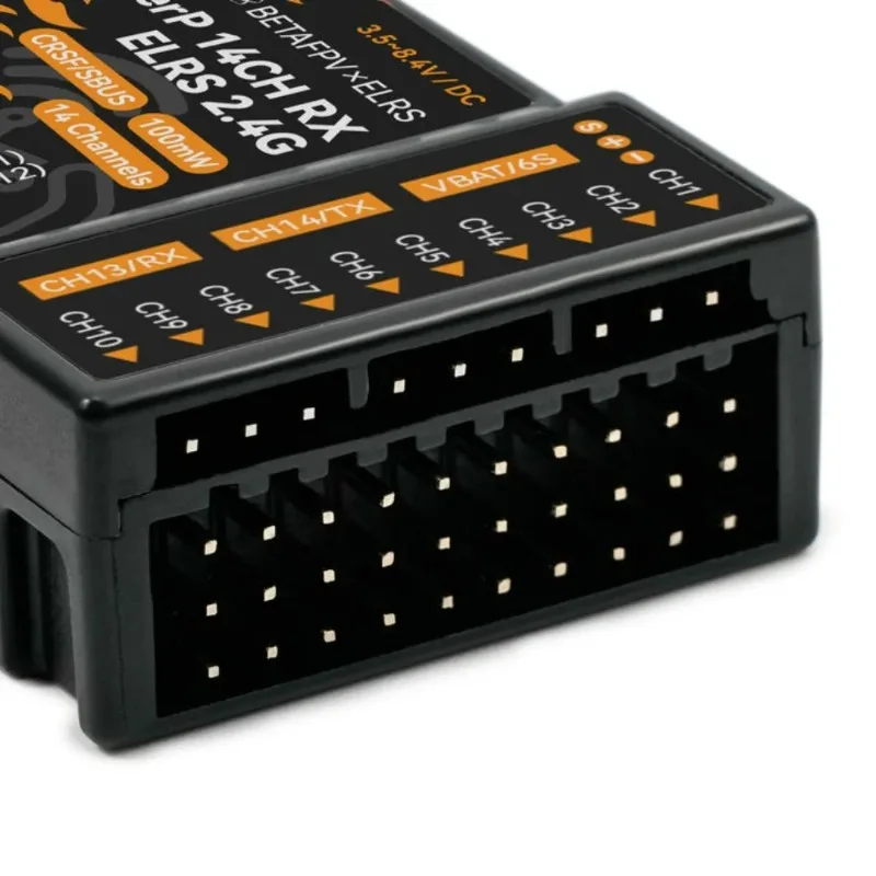 Récepteur ExpressLRS SuperP 14CH PWM 2.4GHz/915MHz/868MHz pour Drone RC