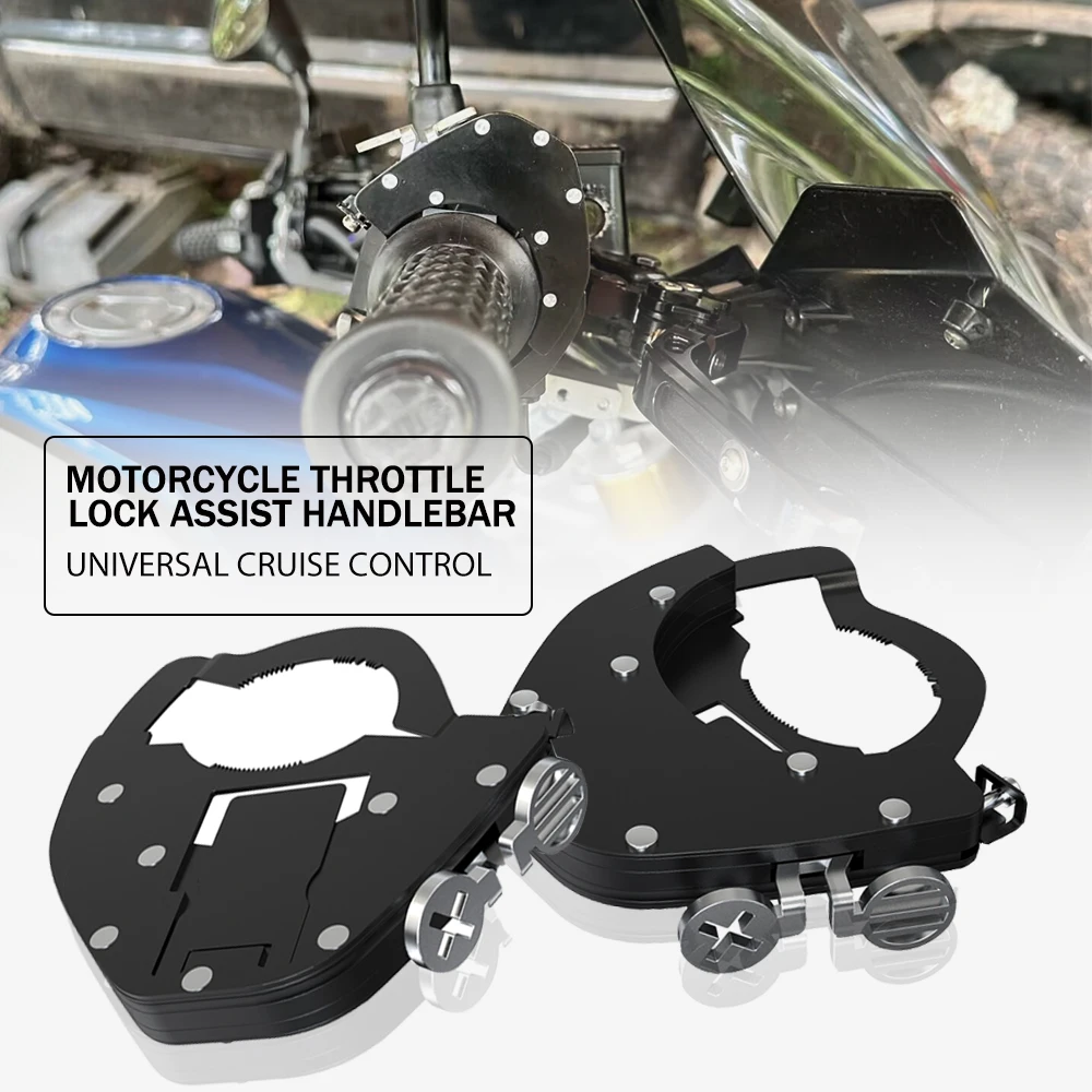 UniversalMotorcycleCruiseControlHandlebarThrottleLockAssistFor