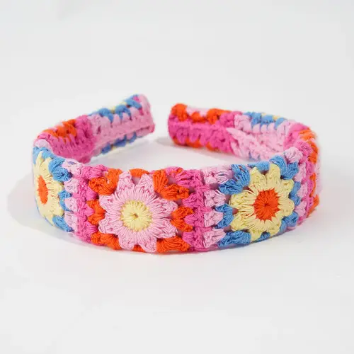 NEW Knitted Headband Bohemian Style Summer Seaside Vacation Handmade Head Band Hair Accessories for Women Girls - Image 8