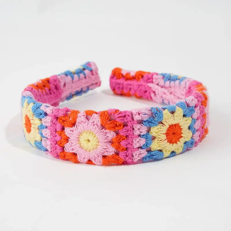 NEW Knitted Headband Bohemian Style Summer Seaside Vacation Handmade Head Band Hair Accessories for Women Girls - Image 8