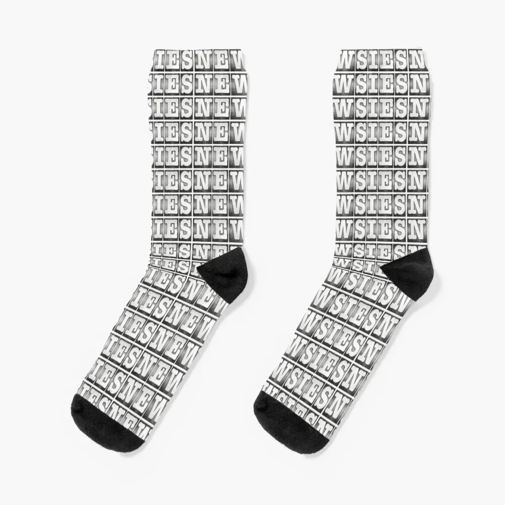 

Newsies Logo Socks New year's soccer anti-slip Run Heating sock Boy Socks Women's