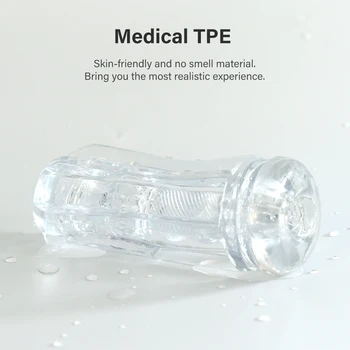 DRY WELL Masturbator Male Sex Toys for Men Japan Masturbator for Men Realistic Vagina Silicone Pocket Pussy Man Masturbation 5