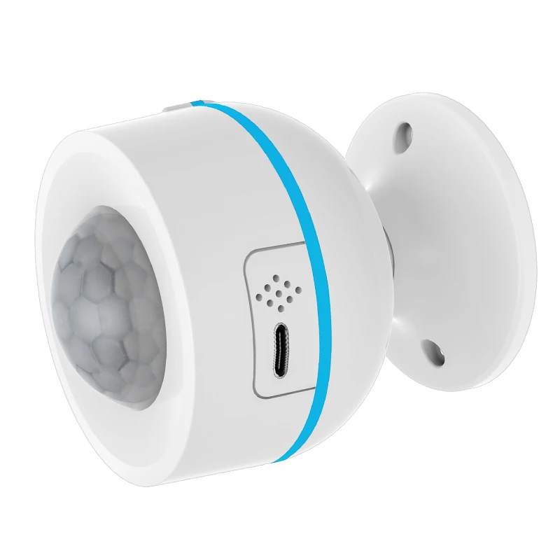 Tuya Matter Thread PIR Motion Detector Wireless Human Body Infrared Detector Wor