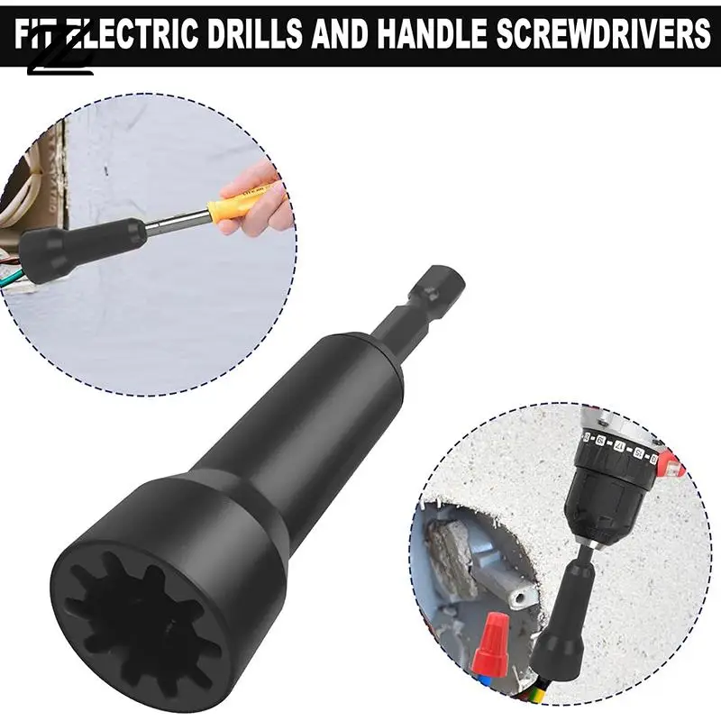 Strumenti Di Torsione Del Filo Wire Twister Nut Driver Elettricista Twister Per Driver Di Trapano Elettrico Twister Twisted Twist Cable Device