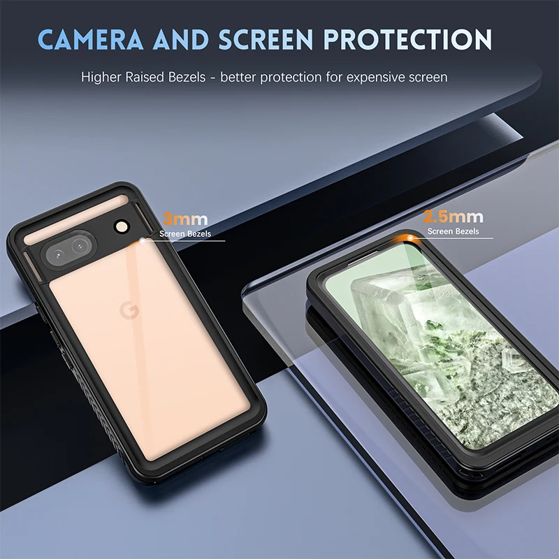 Armor Shield Housse pour Google Pixel 8 Housse Ultra Hybrid