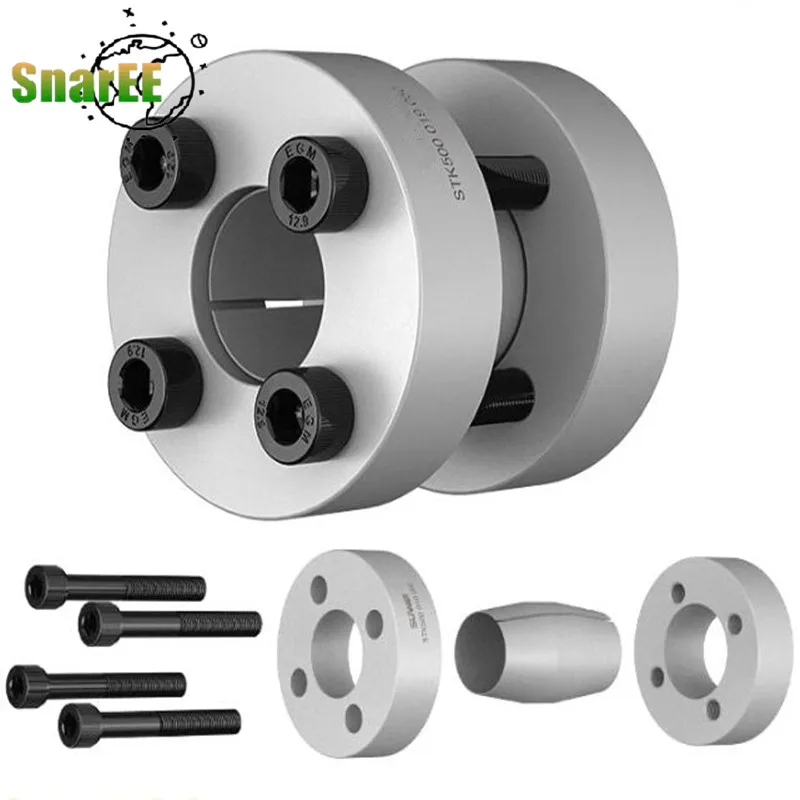 

STK500 Expansion Sleeve Coupling Z22 Keyless Locking Bushing Shrink Disk Tensioning Sleeve Replaces TLK500RCK95KTR700