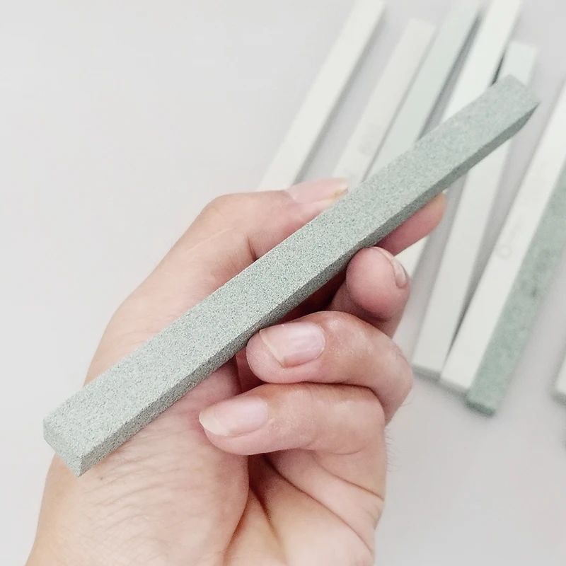 White Corundum Square Strip Sharpening Stone Knife Sharpener Kitchen Tools