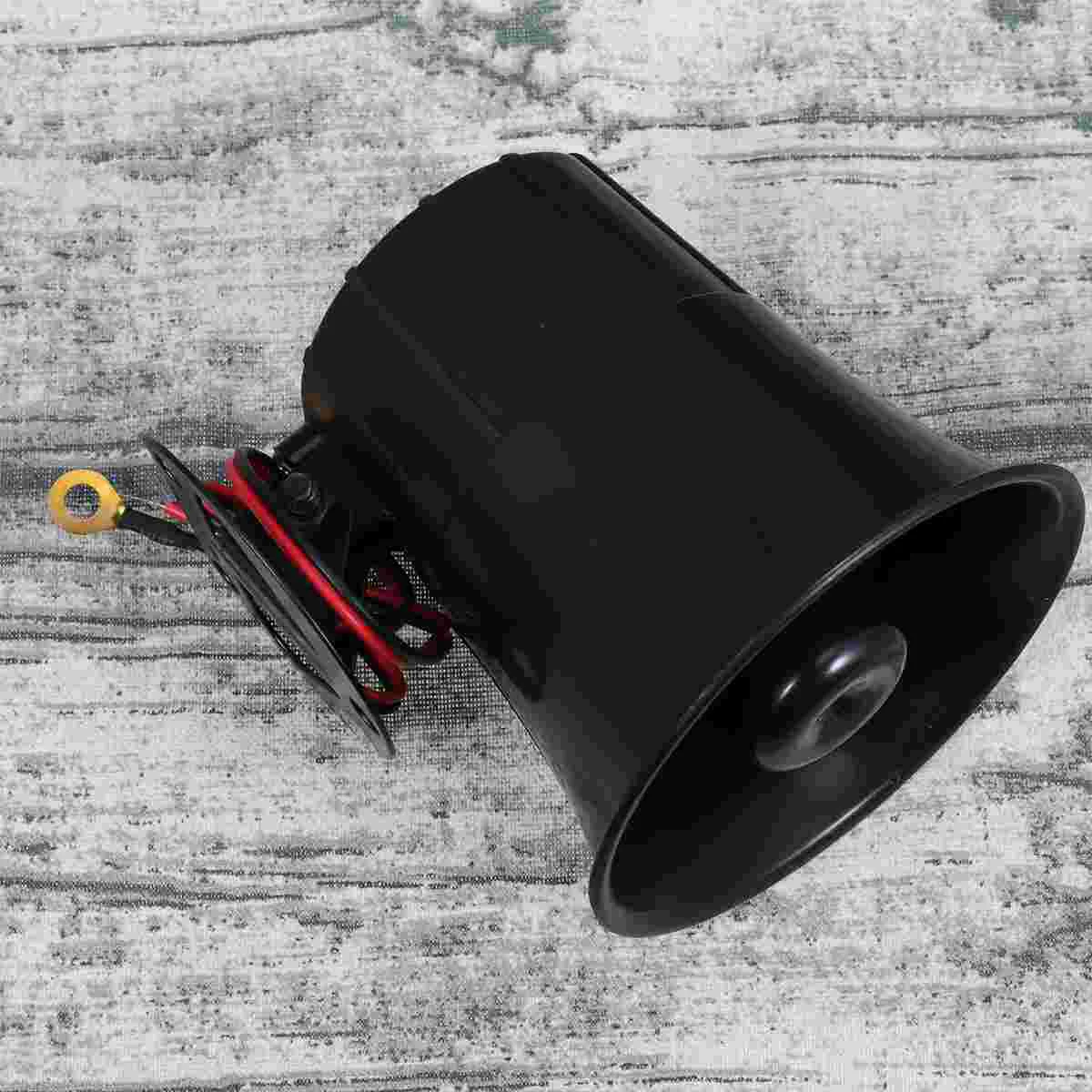 12V Car Alarm Horn Motorcycle Amplifier Speaker Warning Claxon System Sound Device Vehicle Alert Interior Parts