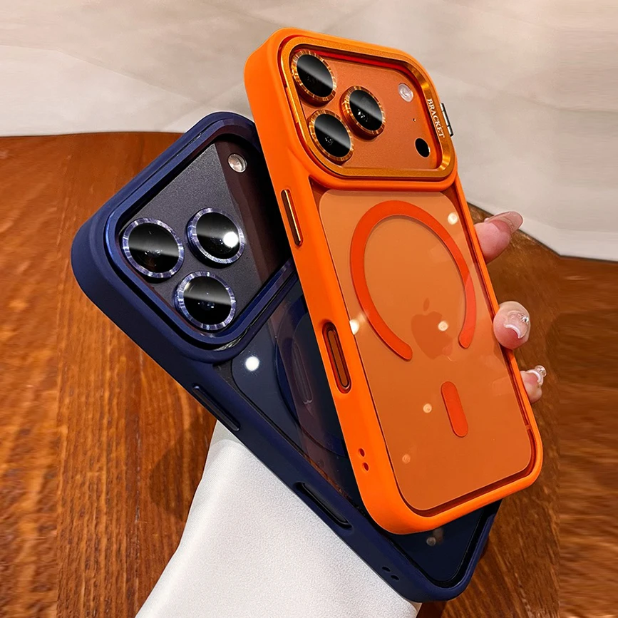Premium Magnetic Camera Bracket with Wrist Strap and Lens Film Cover