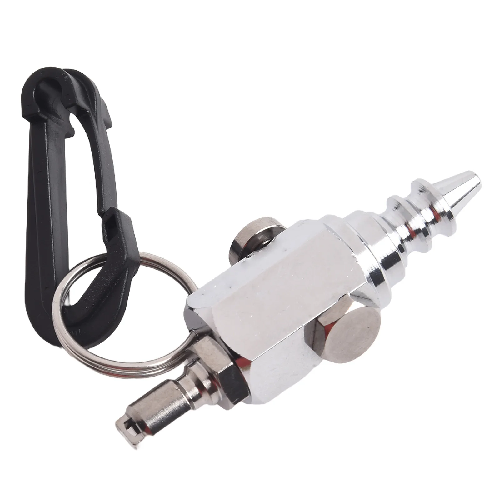 Diving Air Nozzle Stainless Steel Diving Nozzle Precision Equipment Cleaning Push Tip Release Air Bed Inflation Clip Attachment