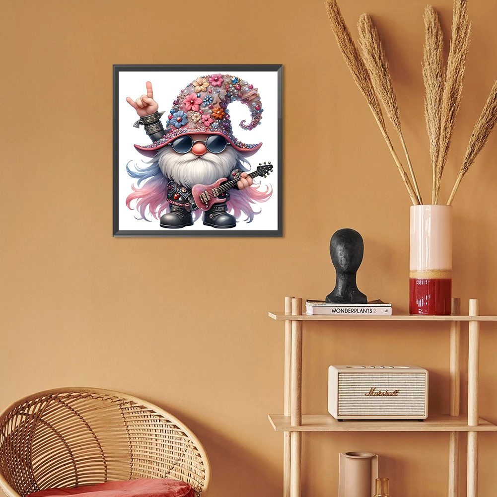 5D DIY Full Round Drill Diamond Painting Cute Fruit Gnome Home Decor Art Craft
