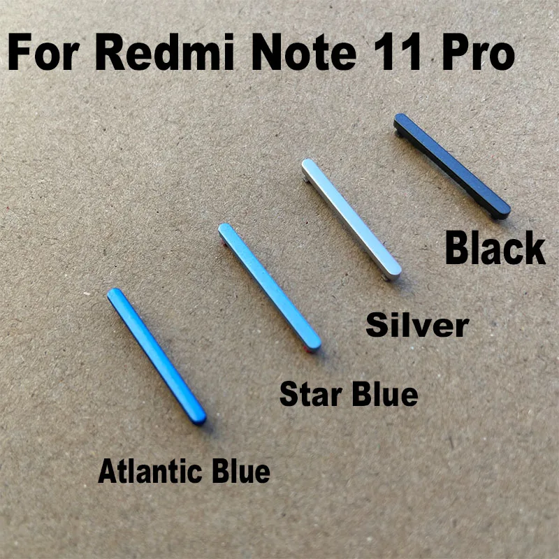 For Xiaomi Redmi Note 11 PRO Power Volume Button Switch On Off Side Keys Replacement Repair Parts 4G 5G