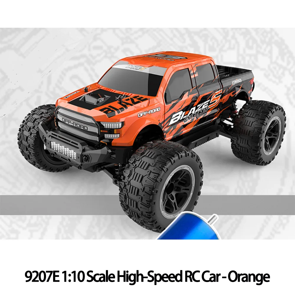9207E 1:10 4WD High-Speed RC Off-Road Car - Toy for Adults & Boys