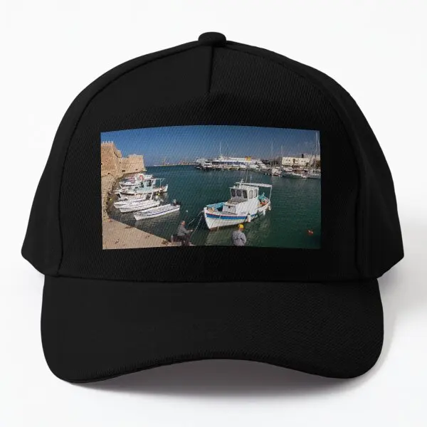 

Венецианская гавань Heraklion крет Грея Бейсболка Шляпа уличная женская с принтом для мальчиков весна Летняя черная каскадная рыба солнце