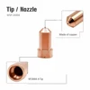 20pcs KP2844-1 Plamsa Cutting Electrode And Nozzle KP2844-4 Tips For Tomahawk 1000 LC65 Plasma Cutting Torch Accessories 4