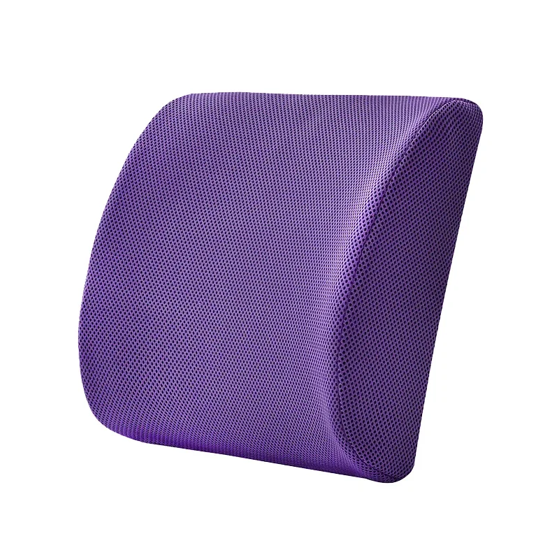Car Seat Home Office Pillows Travel Pillow Relieve Pain Soft Memory Foam Lumbar Support Breathable Healthcare Back Waist Cushion 2