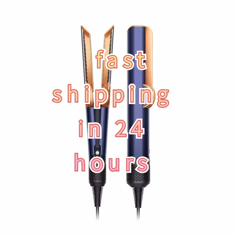 Dry and wet flat comb portable curling iron hair salon negative ion curling iron hair dryer straight clip cepillo rizos 다이슨 3
