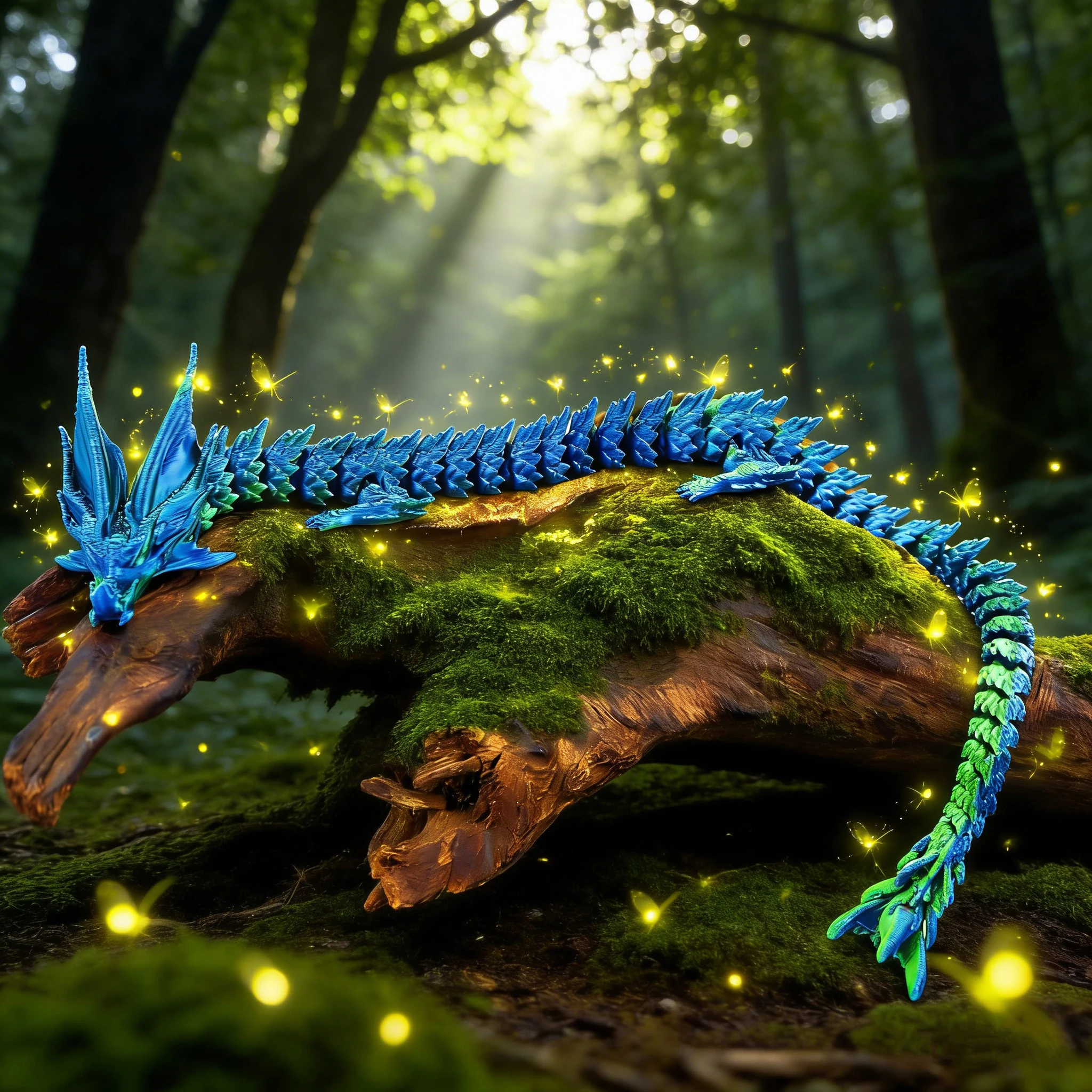 Exquisite Deep-Sea Dragon Figurine - Majestic Dragon-Inspired Home Decor & Unique Christmas Gift