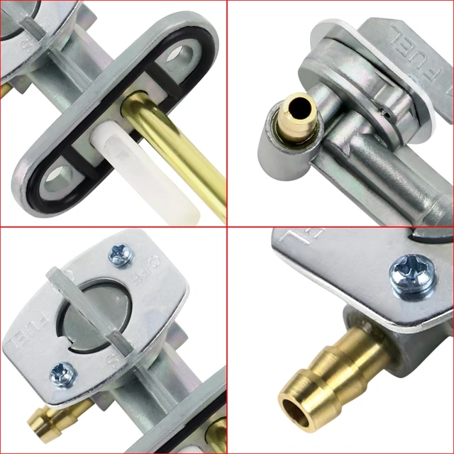 Yamaha Blaster Fuel Valve Filter Fuel Tank Petcock Valve & In-Line - Foto 6