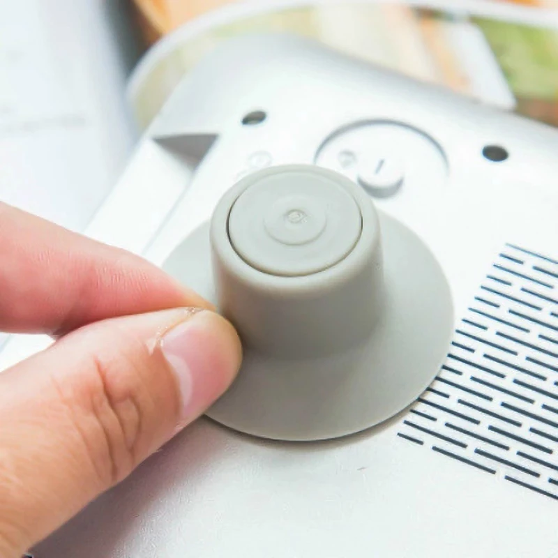 노트북 노트북 소프트 스탠드 PVC 피트 방열판 패드 지원 PC 노트북 열 감소 패드 냉각을위한 높이 증가 브래킷