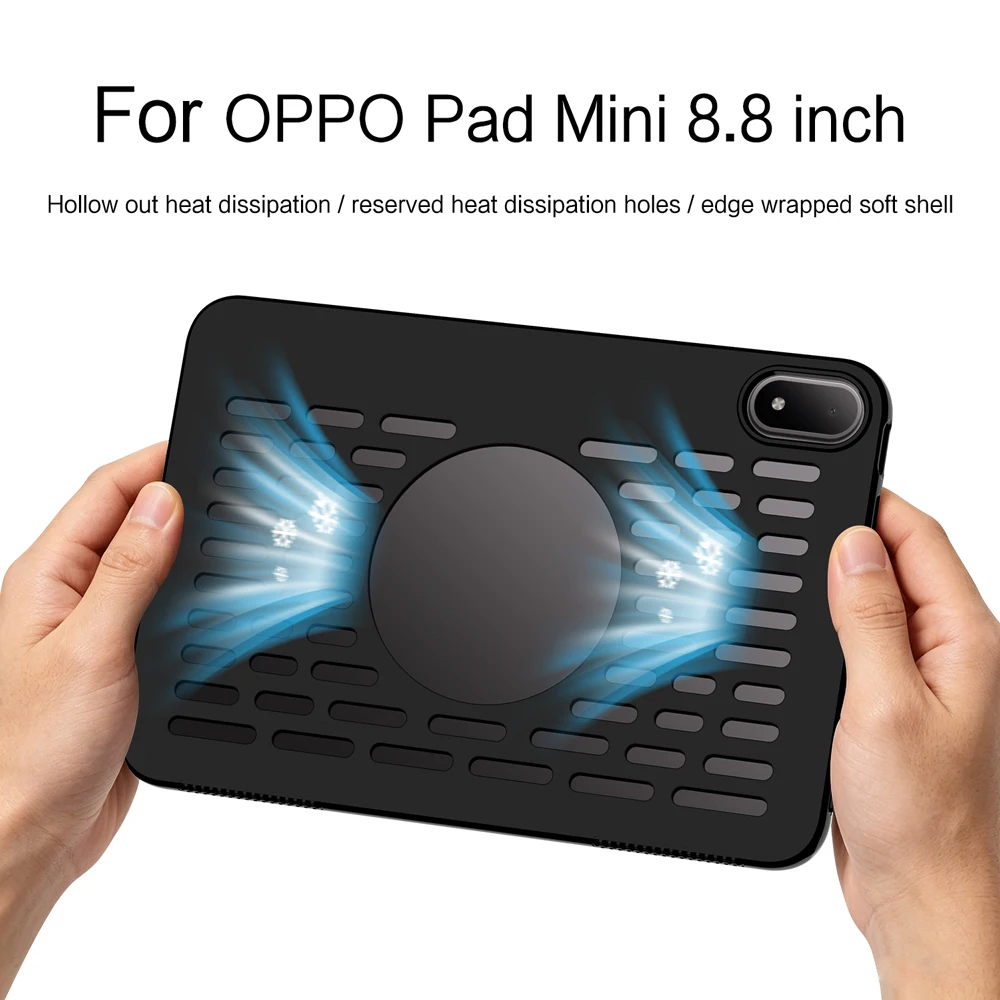 Heat Dissipation Shockproof Silicone Tablet Case with TPU Shell