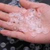 Round Snaps Buttons For Bib 100 Sets T5 Plastic Cover Press Button Fastener Snap For Clothes Accessories DIY Crafts 21Colors 4