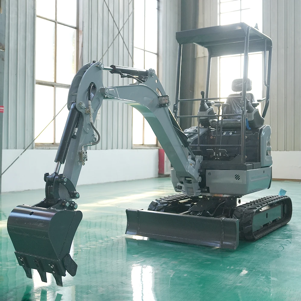 Minibagger CE Euro Stufe V Optionale Kabine & Anbaugeräte Hydraulikhammer Daumengreifer für Landwirtschaft, Landschaftsbau und Bauarbeiten
