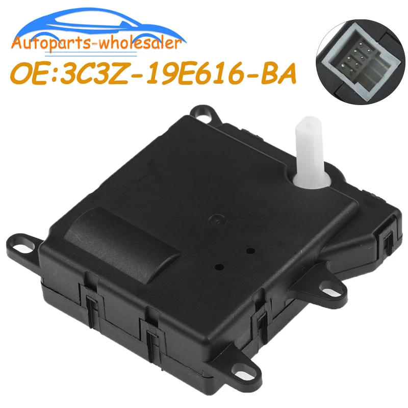 Ford HVAC Heater Actuator 3C3Z19E616BA Compatible with F250, F350, F450, F550