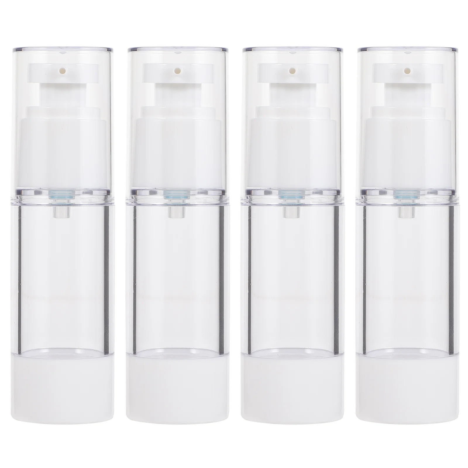 

4 Pcs Vacuum Bottle Soap Dispenser Travel Pump Airless Bottles Container Lotion