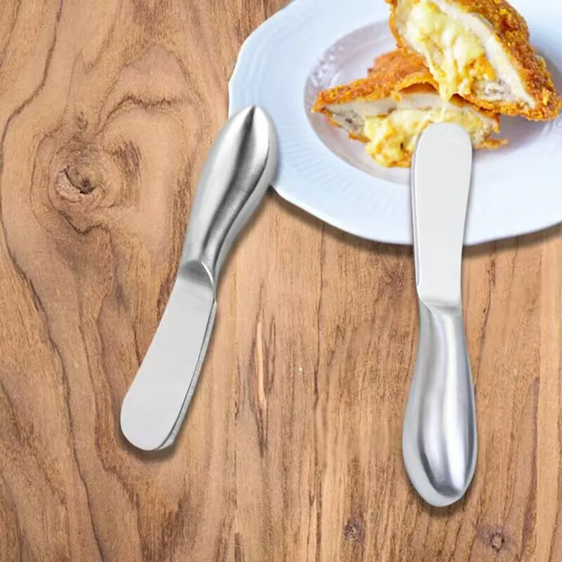 Stainless Steel Butter Cutter Cheese Jam Spreaders Wipe Cream Cutter Utensil Multifunction Butter BreadKnife Kitchen Gadg