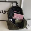 Fashion Cotton Backpack Soft Puffer Knapsack Quilted Large Capacity Nylon Solid Multi-pocket Daypack Travel Gym Bag XA30ZZ 6