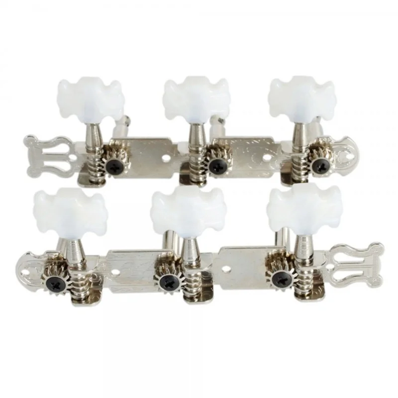 

6PCS/set Classical Guitar Tuning Pegs Machine Heads Keys String Music Guitar Parts Accessories Flower Shaped Button Tuning Pegs