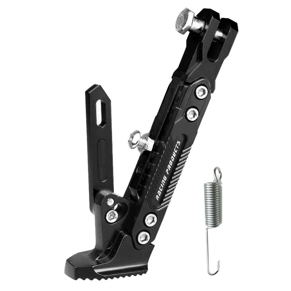 Béquille Latérale Réglable Pour Moto Benelli TRK 502 - Hauteur 18.5 à 26 Cm - Capacité 500 Kg - Alliage Aluminium