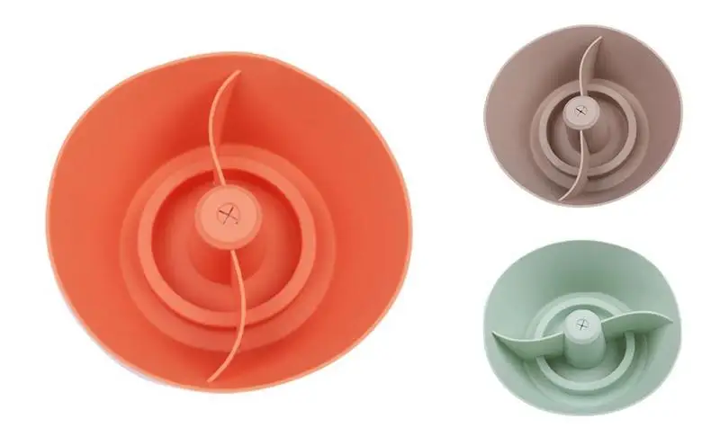 

Silicone Bowl High Temperature Resistant Portable Collapsible Silicone Platter For Gatherings Parties Home Kithcen Supplies