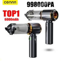 CENRR Mini Car Vacuum Cleaner 998000PA Cordless Powerful Wireless Car Cleaner HandHeld Home Appliance Portable Vacuum Cleaner 1