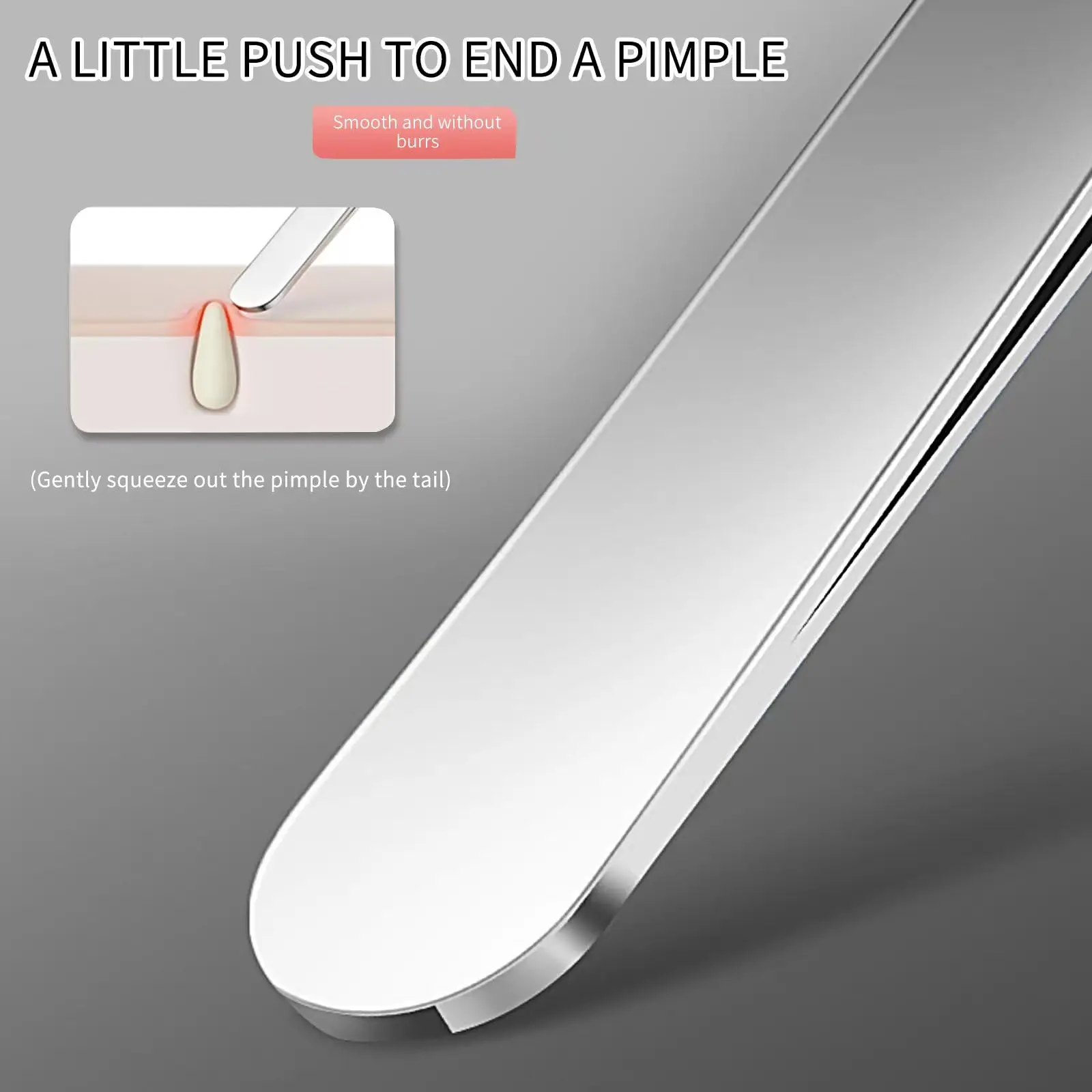 Makeup Tools Acne Needle Beauty Supplies Acne Clip 1/7pcs Stainless Steel Splinter Acne Clip Cell Tweezer Blackhead Clip Pimple Pin Beauty Salon Acne Removal Needle Tools