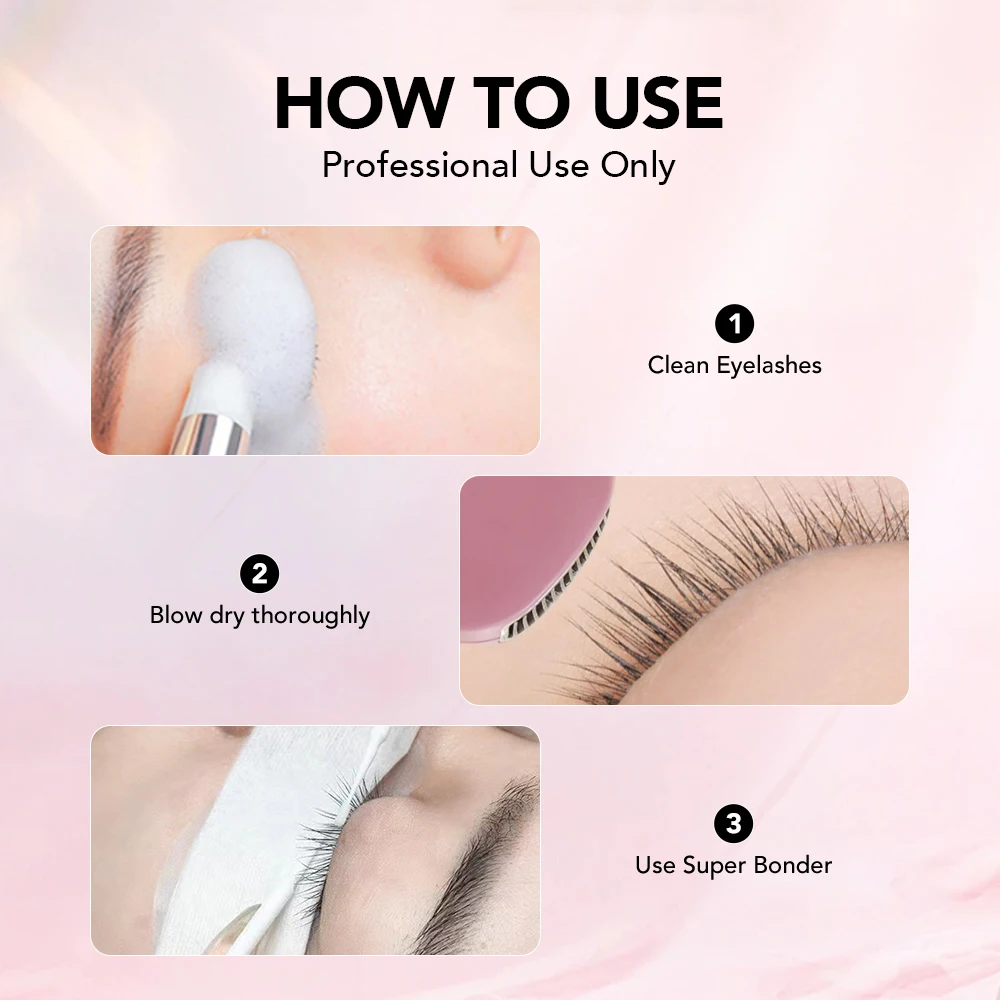 Eyelash Glue NATUHANA Lash Bonder for Eyelash Extensions Sealant Longer Retention Waterproof Oil-Proof Super Bonder Glue Accelerator
