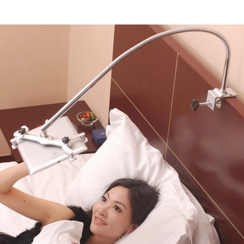 Mesa de Braço Flexível Suporte de Cama Preguiçoso Rotação de 360 Graus Ipad Air Mini 411 Tablet pc Smartphone 120cm - Imagem 3