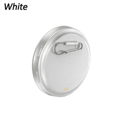 Animated DIY Digital Display Badge with Customizable Images and Phone App Control (White)