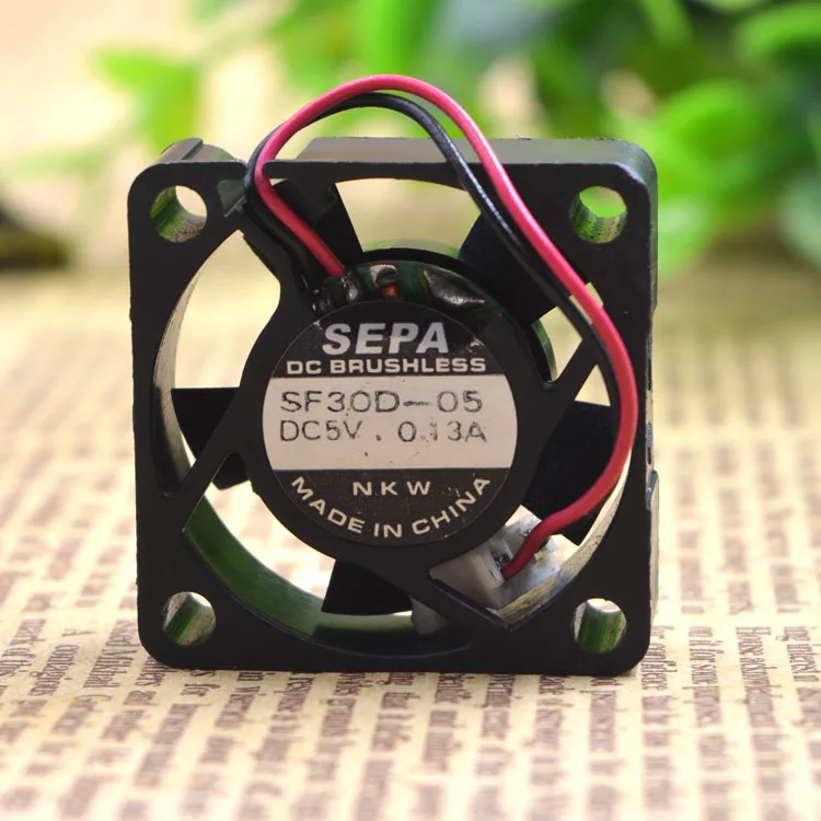 Фото SEPA SF30D-05 3010 DC5V 0.13A 3 CM 2 провода Охлаждающий вентилятор №1