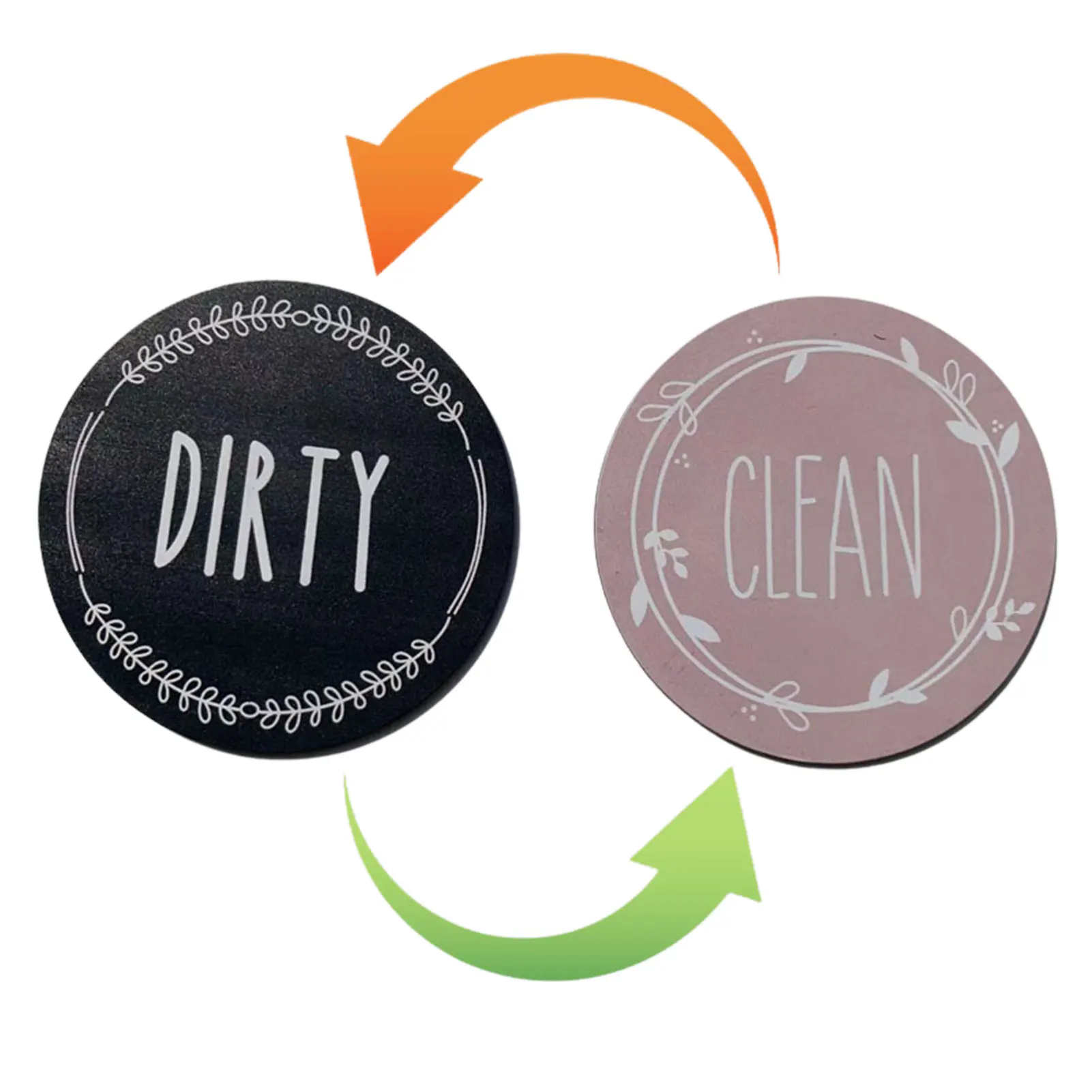 Aimant Pour Lave-Vaisselle Propre Et Sale, Double Face Décoration