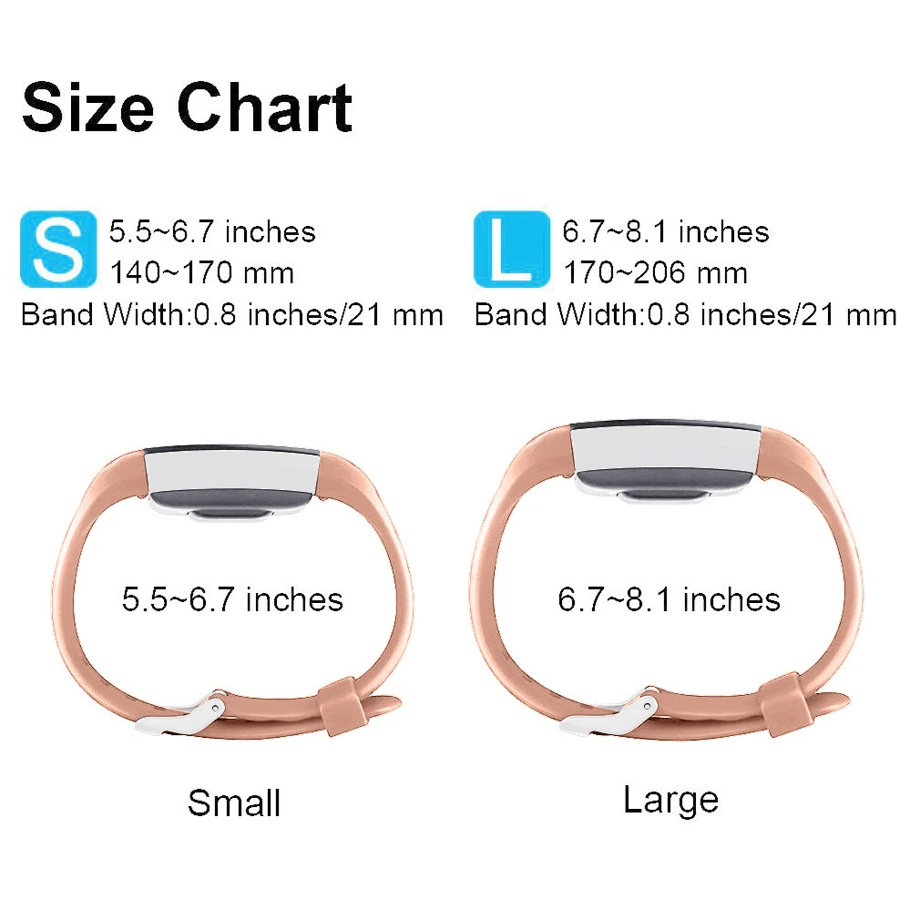 10pcs/lot Silicone Band Strap for Fitbit Charge 2 Band Bracelet Watchband Wristband for Fitbit Charge 2 Strap Low Price