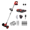 Multi-function Lithium Battery Weeder Household Wireless Electric Mower Portable Garden Weeding Machine For Outdoor, Black 1