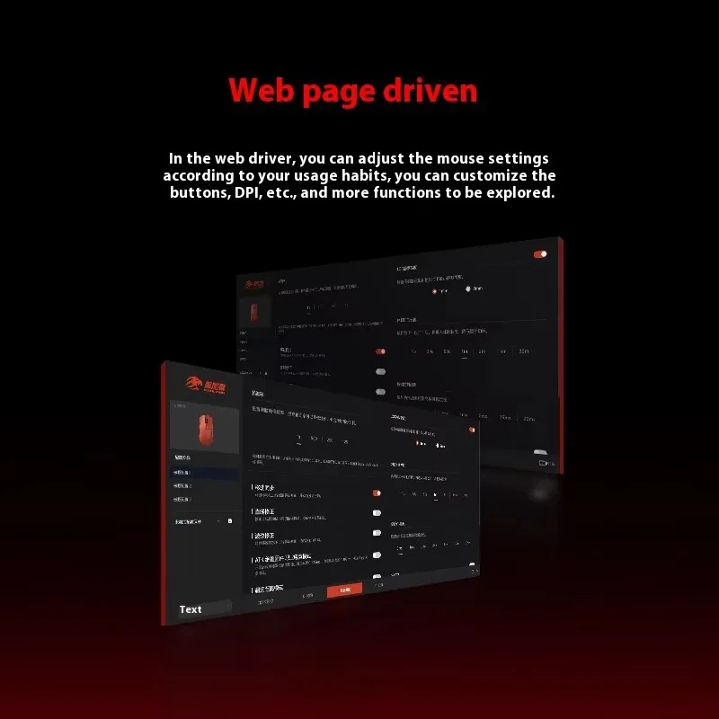 Original FGG Madlions Mad G Pro Max Paw3395 Ultra-lightweight Gamer Mouse Wireless 1K Dual-Mode Low Latency Customized Gift