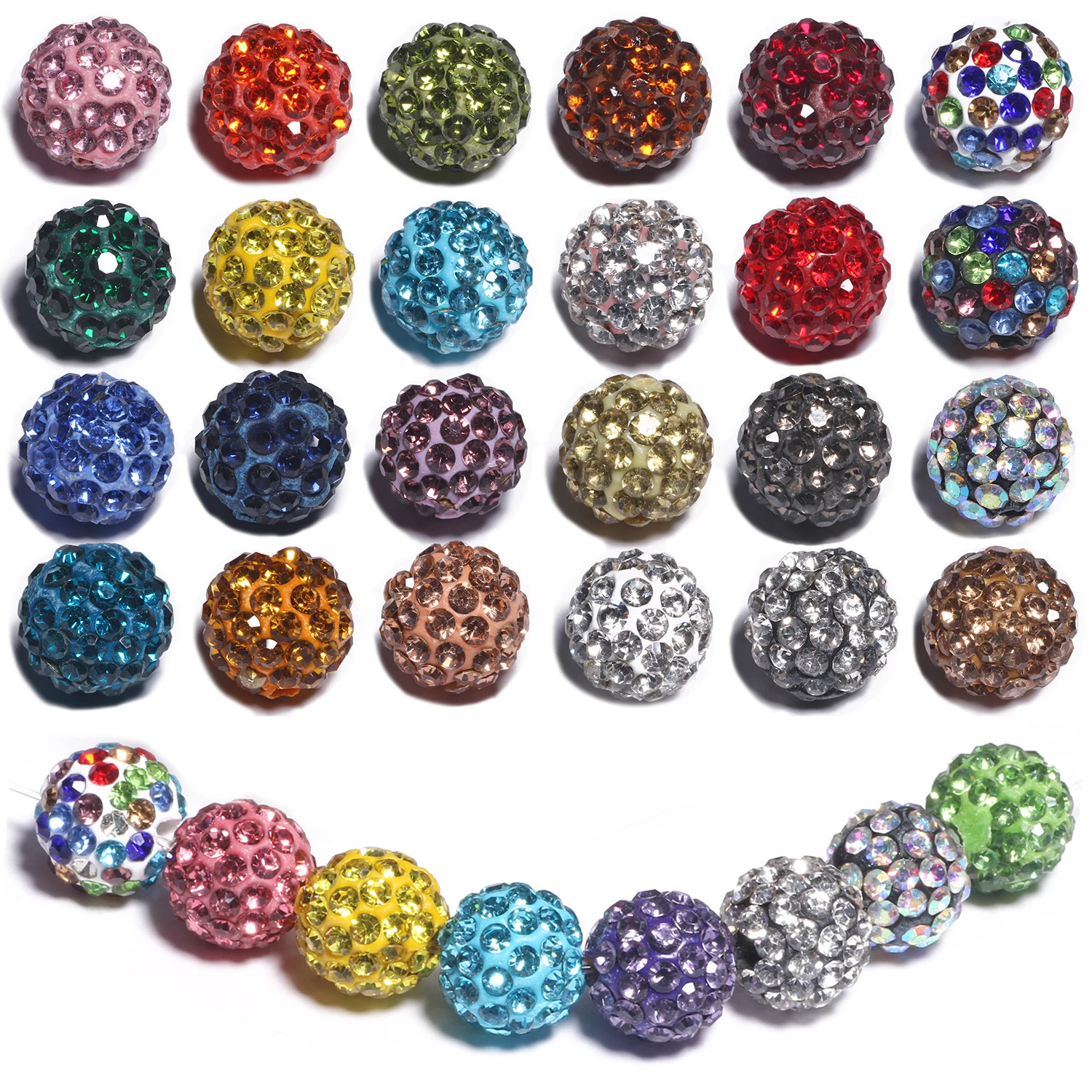 Gráfico De Color De Diamantes Traseros De Vidrio Plano -8 Big 8 Pequeño